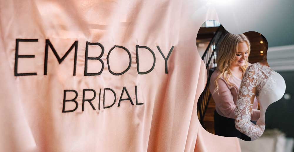 Embody Bridal cloth and image