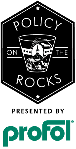 Policy on the Rocks logo