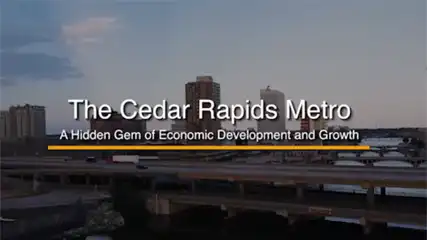 A screenshot from the CRMEA Economic video