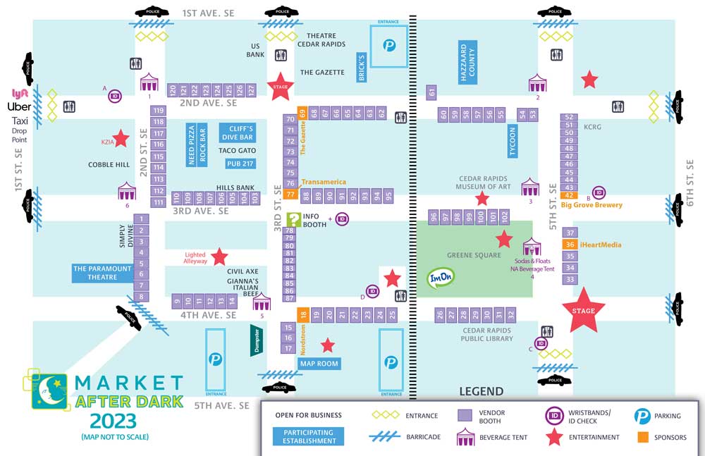 Market After Dark Map 2023