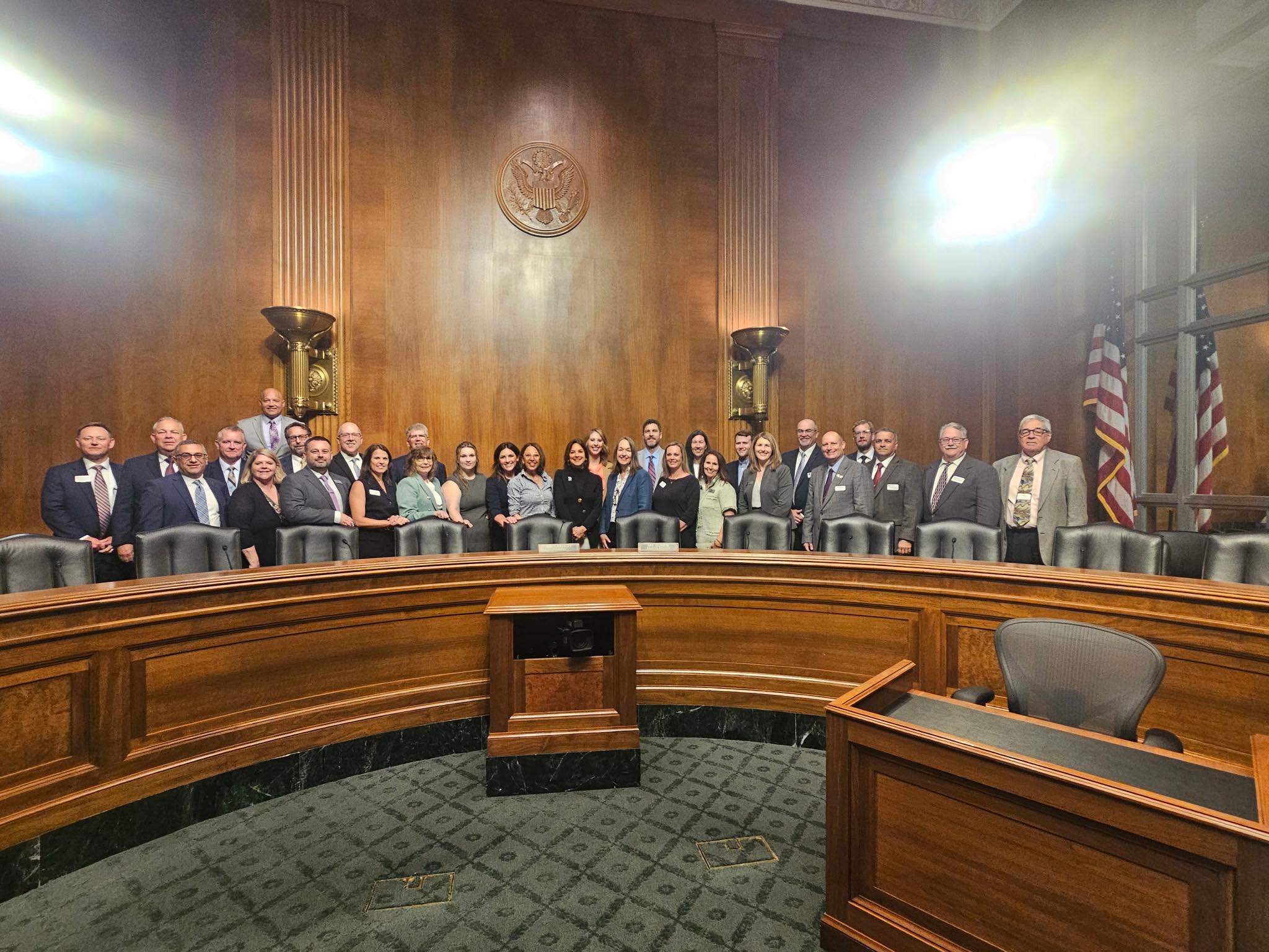 Cedar Rapids Metro Economic Alliance and Greater Iowa City, Inc. in Washington D.C. to advocate