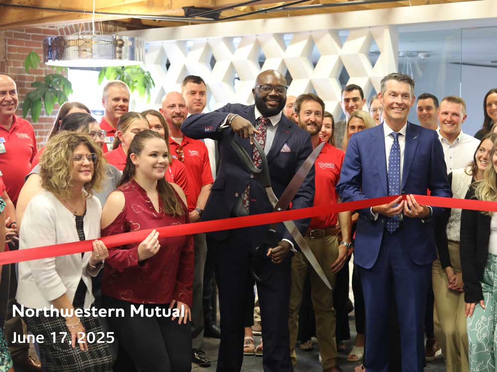 Northwestern Mutual Ribbon Cutting on June 17, 2025