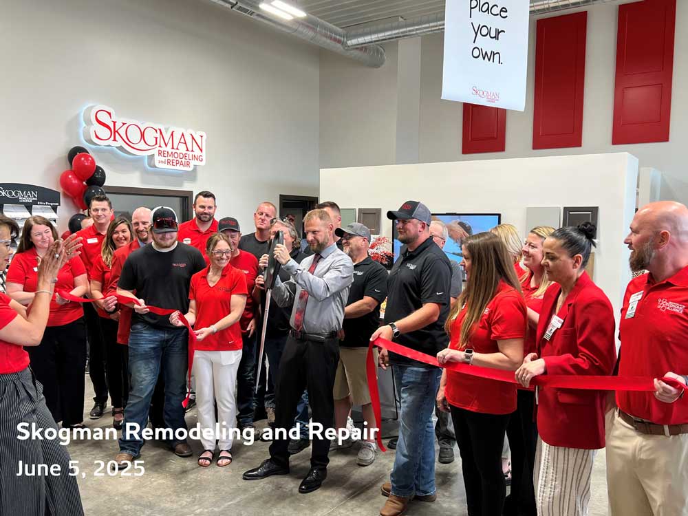 Skogman Remodeling and Repair Ribbon Cutting