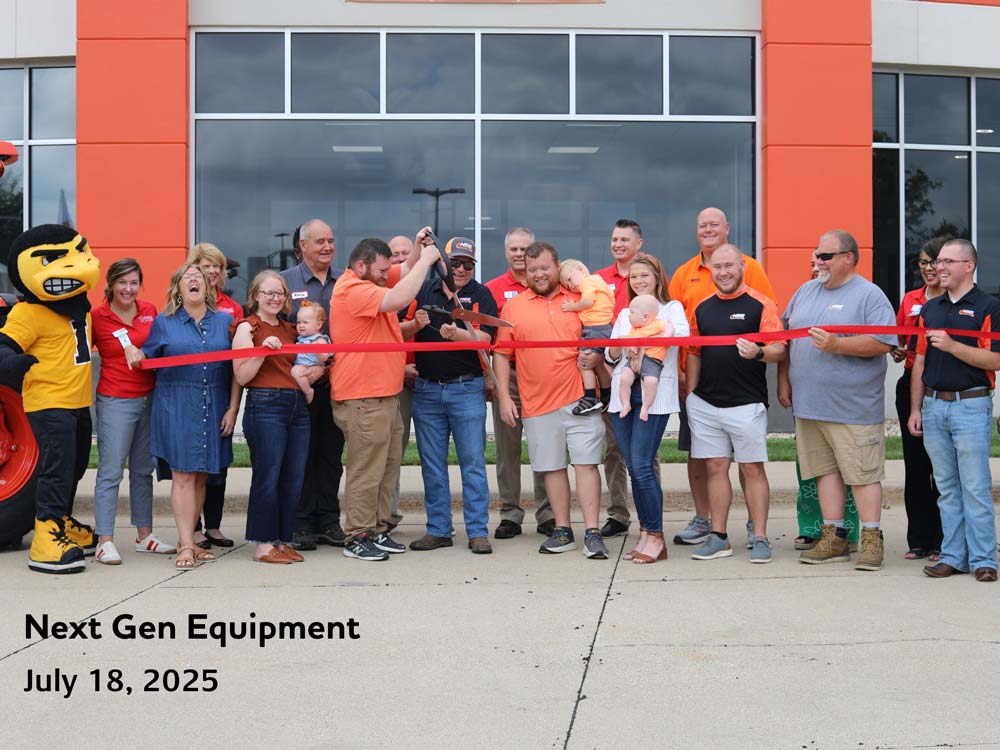 Next Gen Equipment Ribbon Cutting July 18, 2025