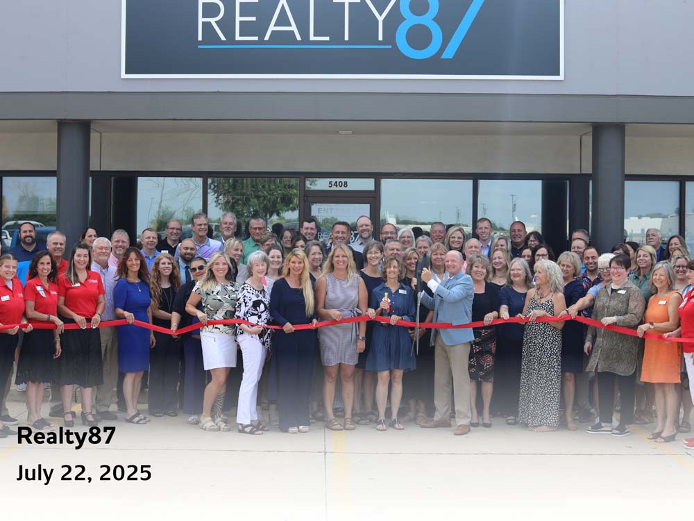 Realty87 Ribbon Cutting on July 22, 2025