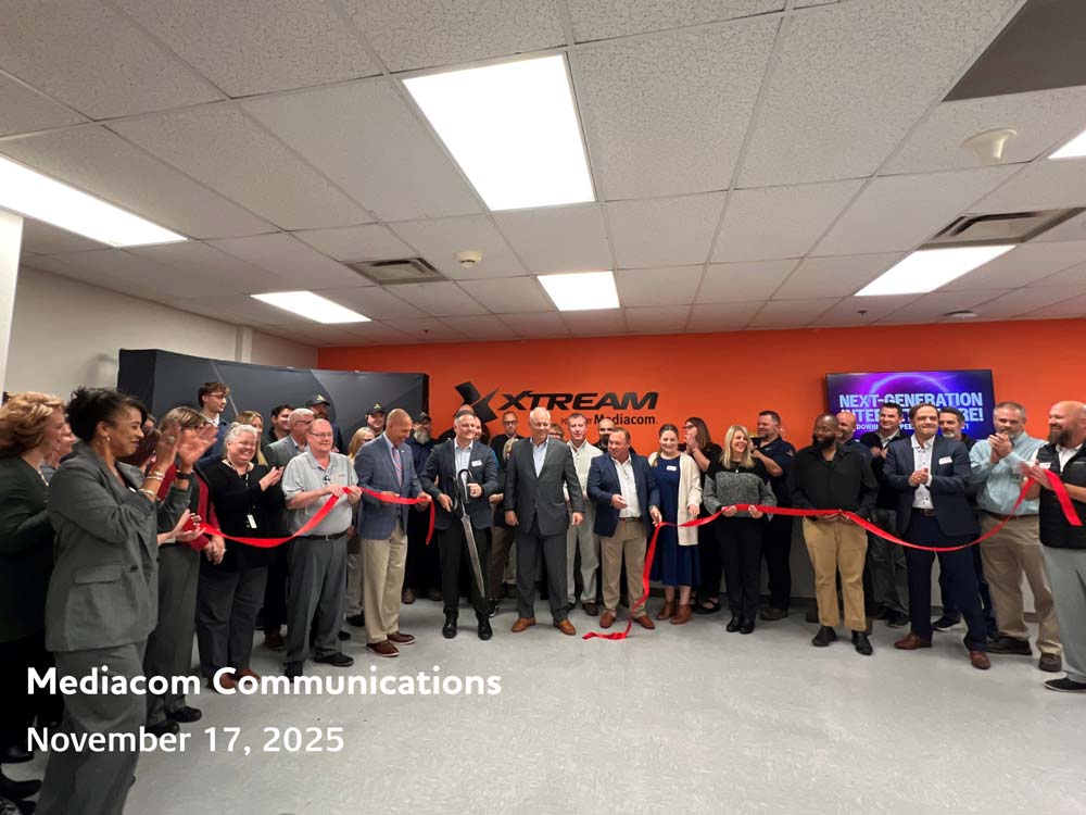 Mediacom Communications Ribbon Cutting