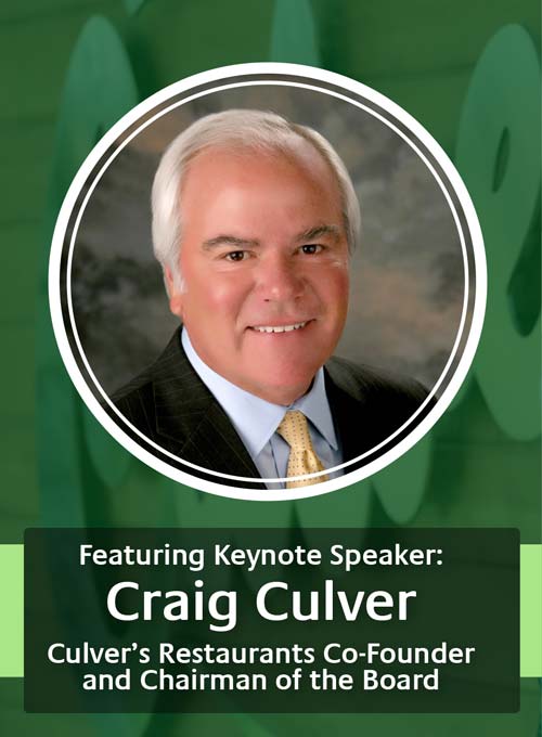 Celebration of Ag 2026 Keynote Speaker, Craig Culver, Culver's Restaurants Co-Founder and Chairman of the Board