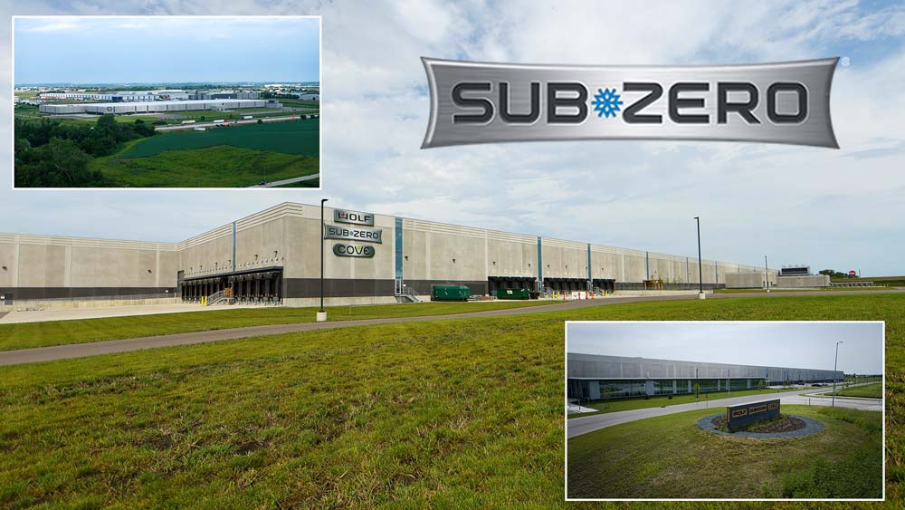 Sub Zero Facility in Cedar Rapids, Iowa