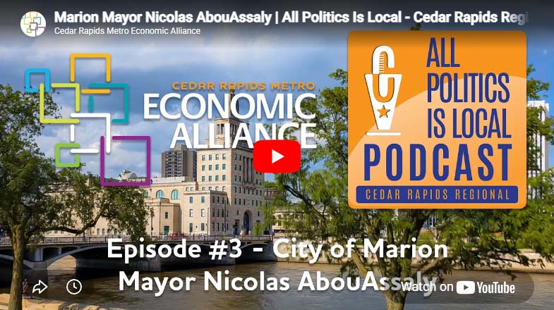 All Politics is Local Podcast featuring Marion Mayor Nicolas AbouAssaly