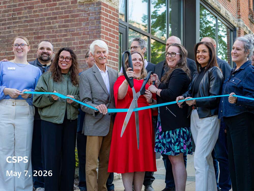 CSPS Ribbon Cutting in Cedar Rapids, Iowa on May 7, 2026