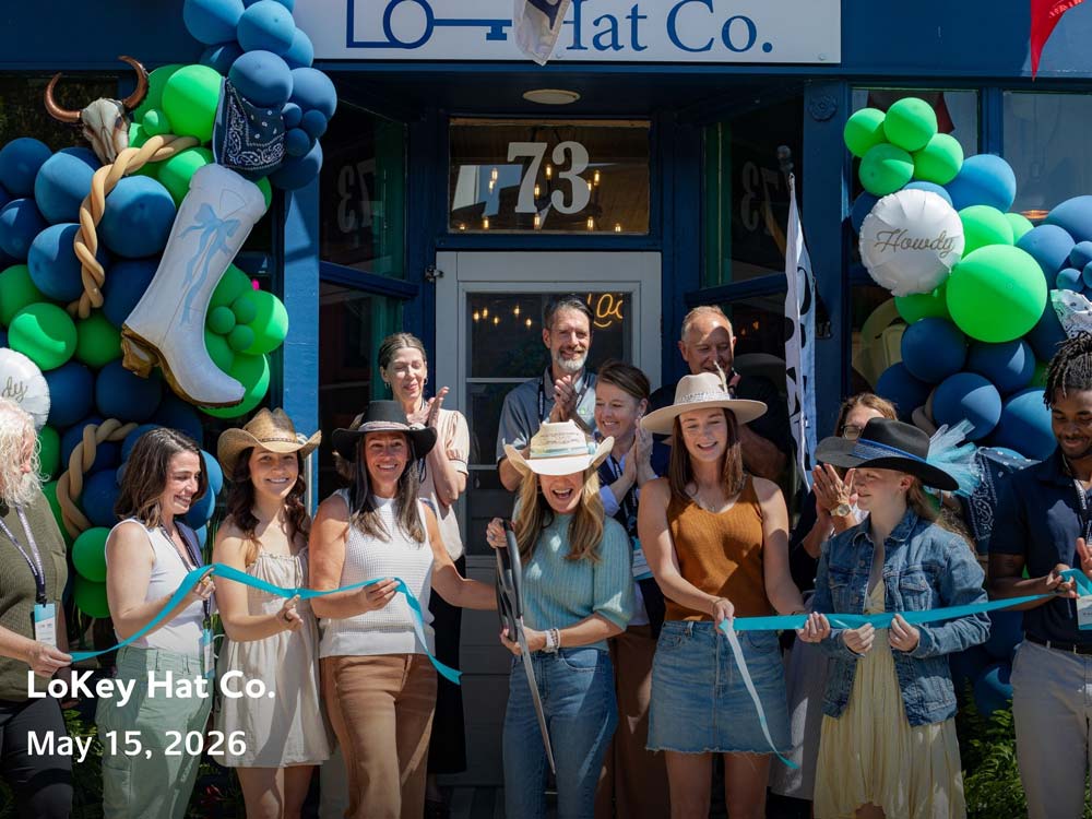 LoKey Hat Company ribbon cutting in Cedar Rapids, Iowa on May 15, 2026