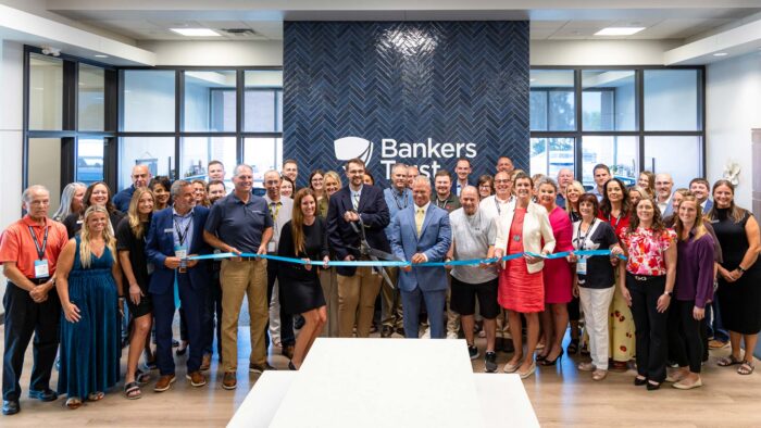 Bankers Trust Ribbon Cutting in Cedar Rapids Iowa in 2026