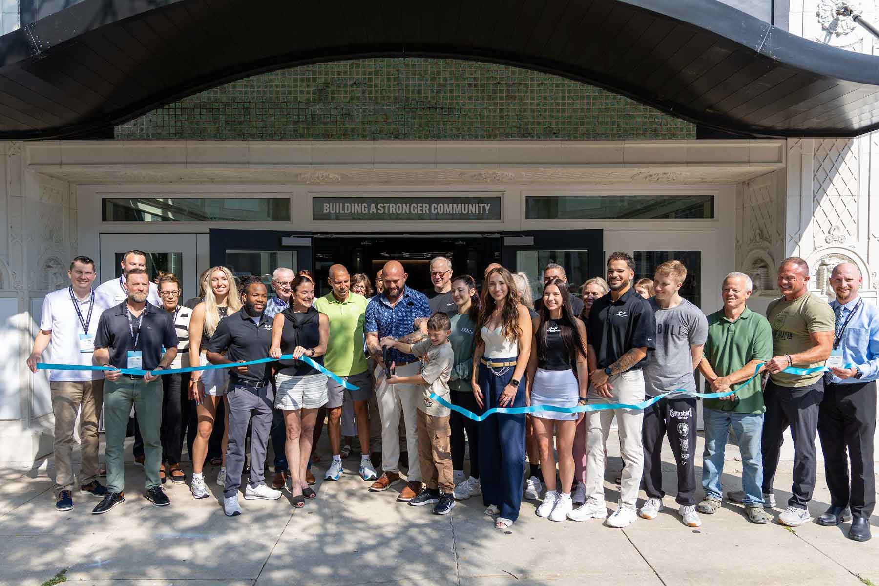 House of Iron Ribbon Cutting in Downtown Cedar Rapids, Iowa