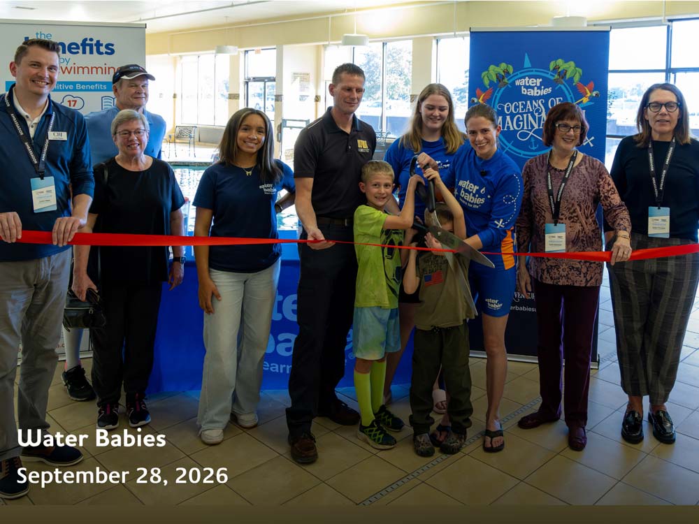 Water Babies Celebrates it's grand opening in Cedar Rapids, Iowa on September 28, 2026.